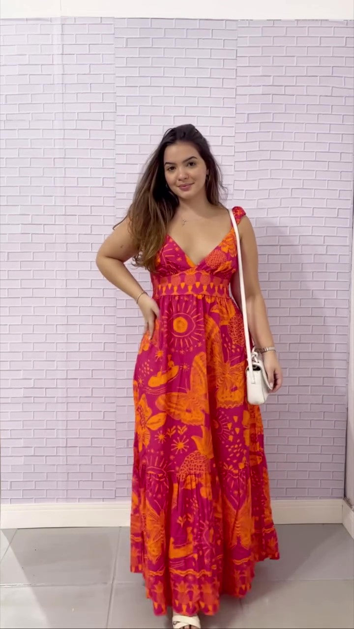 1243 | Vestido Solar Pink Aura