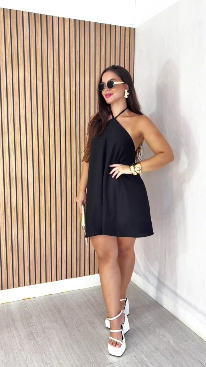 1255 | Vestido Black Minimal Chic