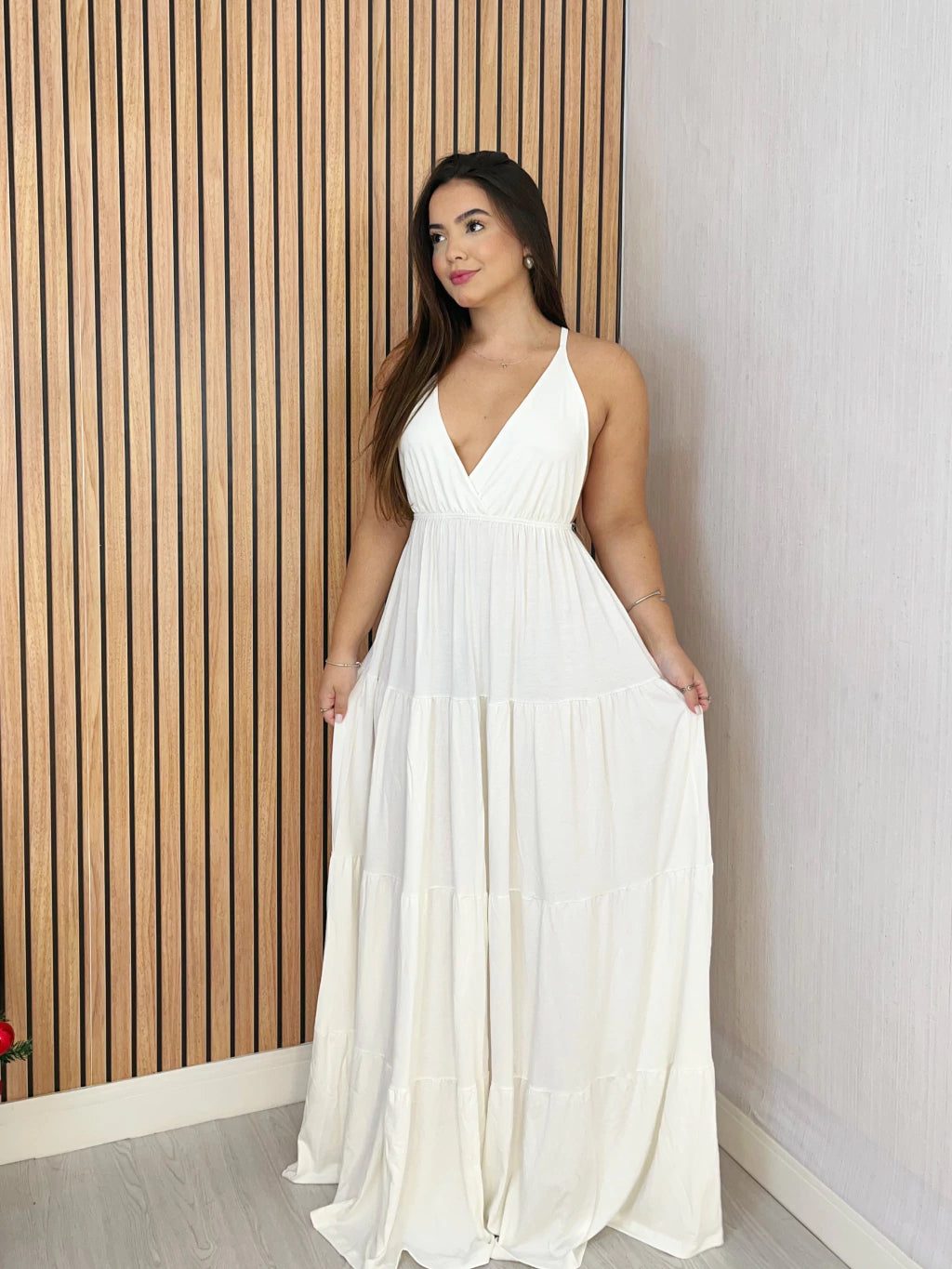 1345 | Vestido Ivory Grace Flow