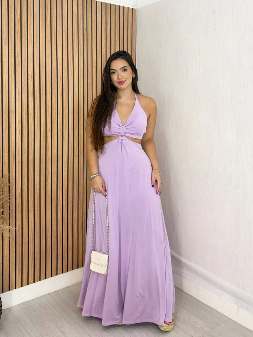 1370 | Vestido Lavender Elegance