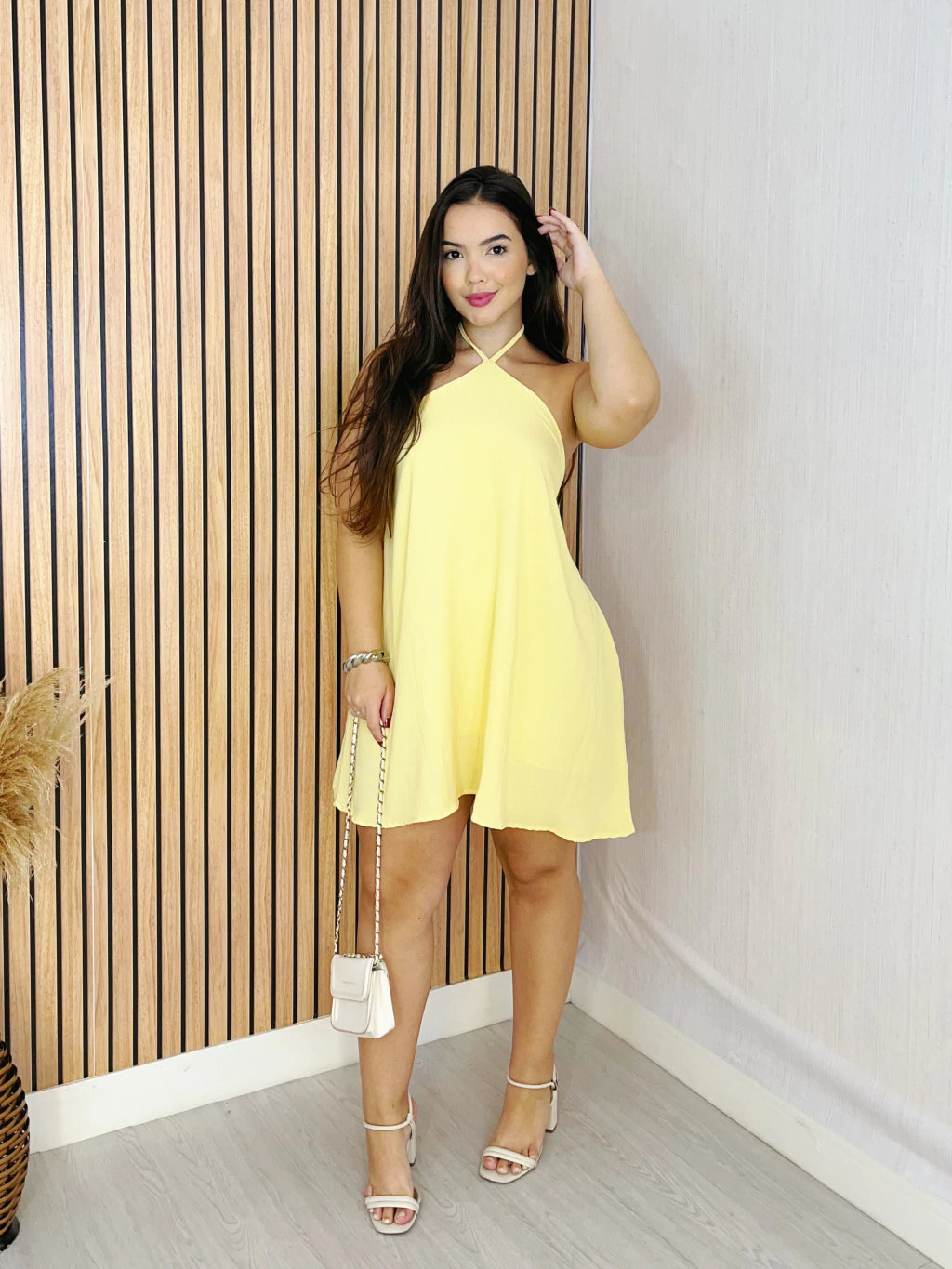 1222 | Vestido Lemon Glow